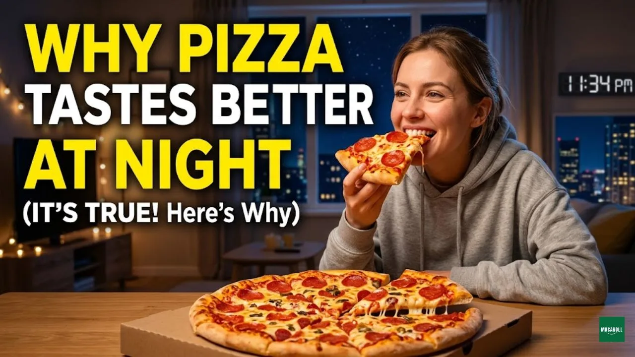 Midnight Slice: The Scientific Reason Why Pizza Tastes Better at Night